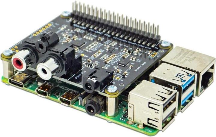 Produktbild Raspberry Pi IQaudio DAC Pro Audio Card