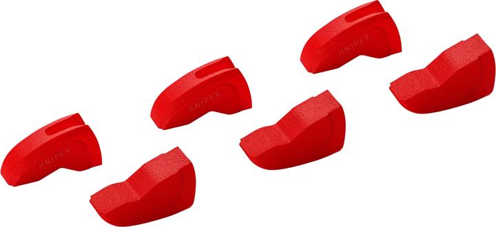 Actual product image Knipex 3 pairs of plastic jaws for all 87 XX 250 mm models (models from 2007) (86 mm)