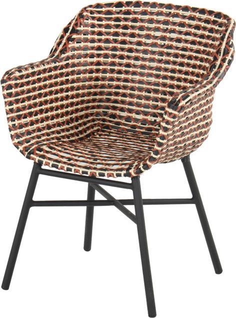 Hartman Delphine Dining Armchair Aluminium