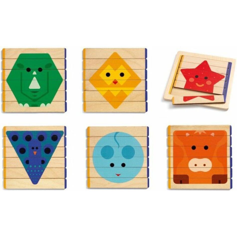 Djeco Puzzle Basic (6 Teile)