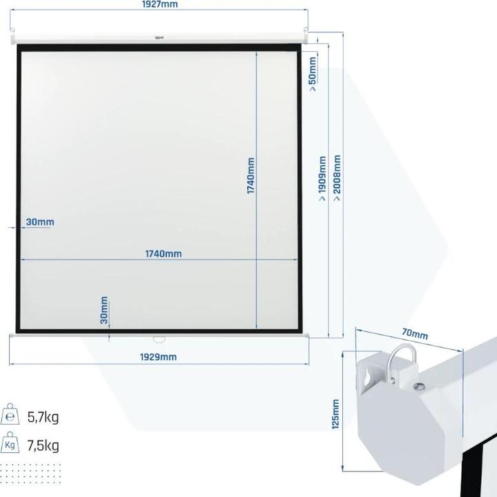 Image du produit Iggual PSIMS180 (100", 1:1)