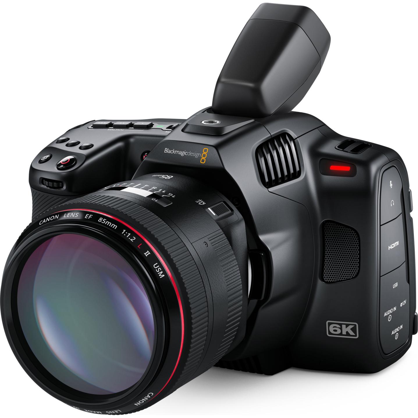 Thumbnail - Blackmagic Pocket Cinema Camera 6K G2 (21.20 Mpx, 50p), Videokamera, Schwarz