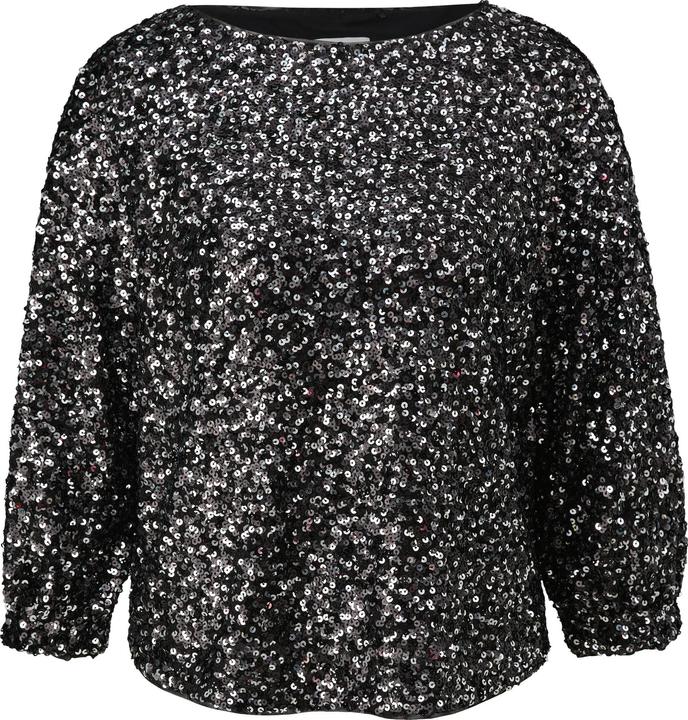 Immagine prodotto s.Oliver Bluse Mesh-Bluse mit Pailletten-Besatz (34)