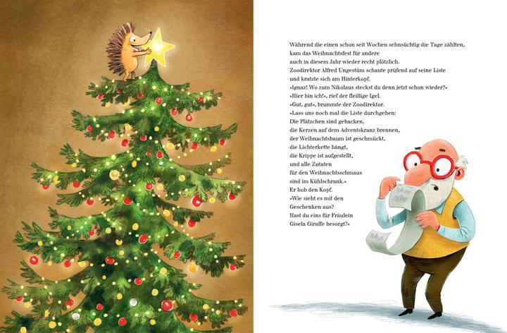 Produktbild Das grosse Weihnachtsfest im Zoo (Deutsch, Sophie Schoenwald, 2023)