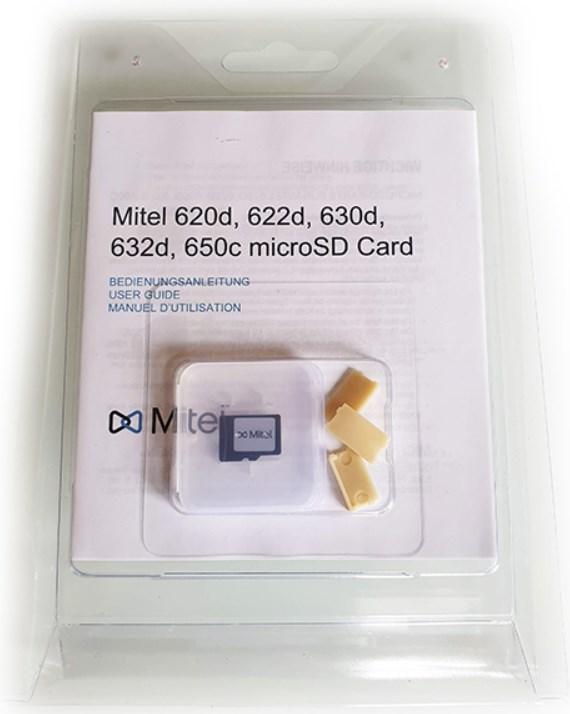 Productafbeelding Mitel 622, 632, 650 micro SD-kaart (2 GB, microSD)