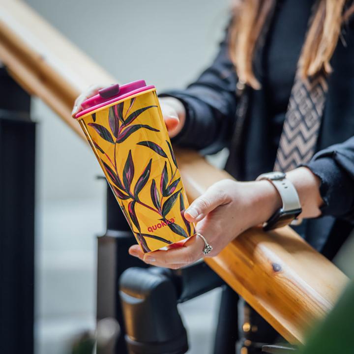 Image du produit Quokka Vaso Cafe Doble Pared - Doppelwandiger Becher 450 ml (Sun Garden) (0.45 l)