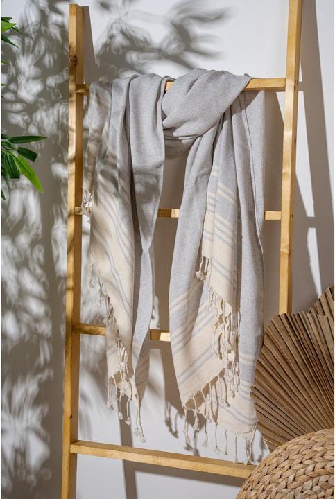 Produktbild Foutastic Strandtuch New Diamond Grey, Schnelltrocknend: Ja, Breite (170 x 90 cm)