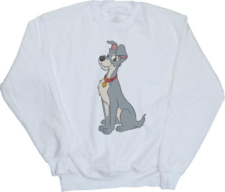 Actual product image Disney Mens Lady And The Tramp Spaghetti Heart Sweatshirt (S)