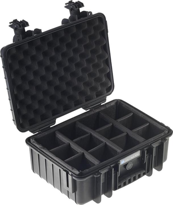 Produktbild bwh Koffer Facheinteilung für Outdoor-Koffer 4000 variabel, gepolstert, abwaschbar gepolsterter Kof (Kamera Schultertasche)
