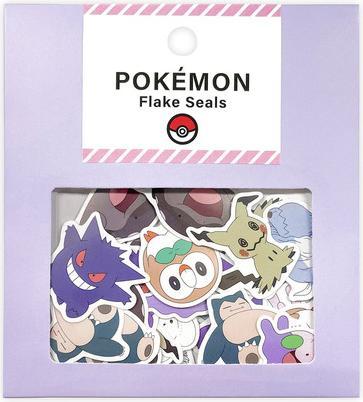 Actual product image Pokémon Flake Seals Sticker - Characters / Psycho Type