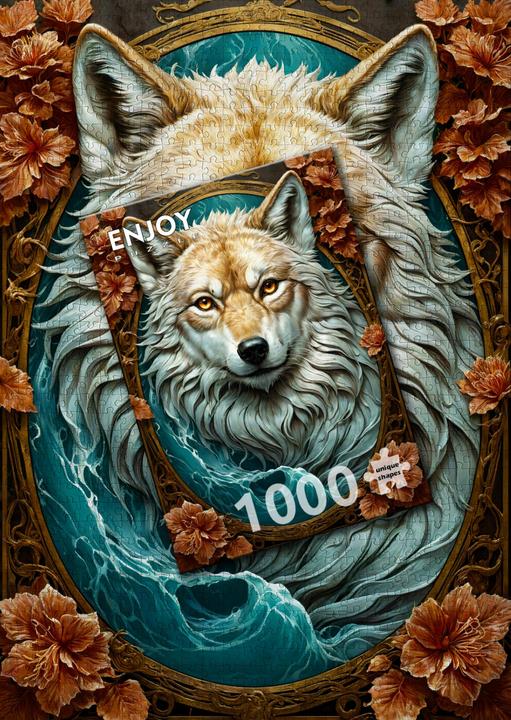 Produktbild Enjoy Puzzle Puzzle 1000 Teile - Der Wolf (1000 Teile)