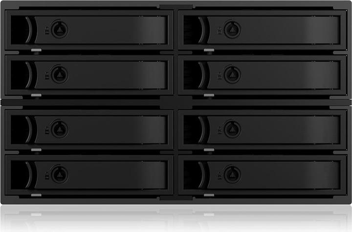 Produktbild Icy Box IB-2281MSK Backplane Backplane fuer 8x 6,35cm 2,5 zoll Festplatten unterstuetzt Plug and Play und...