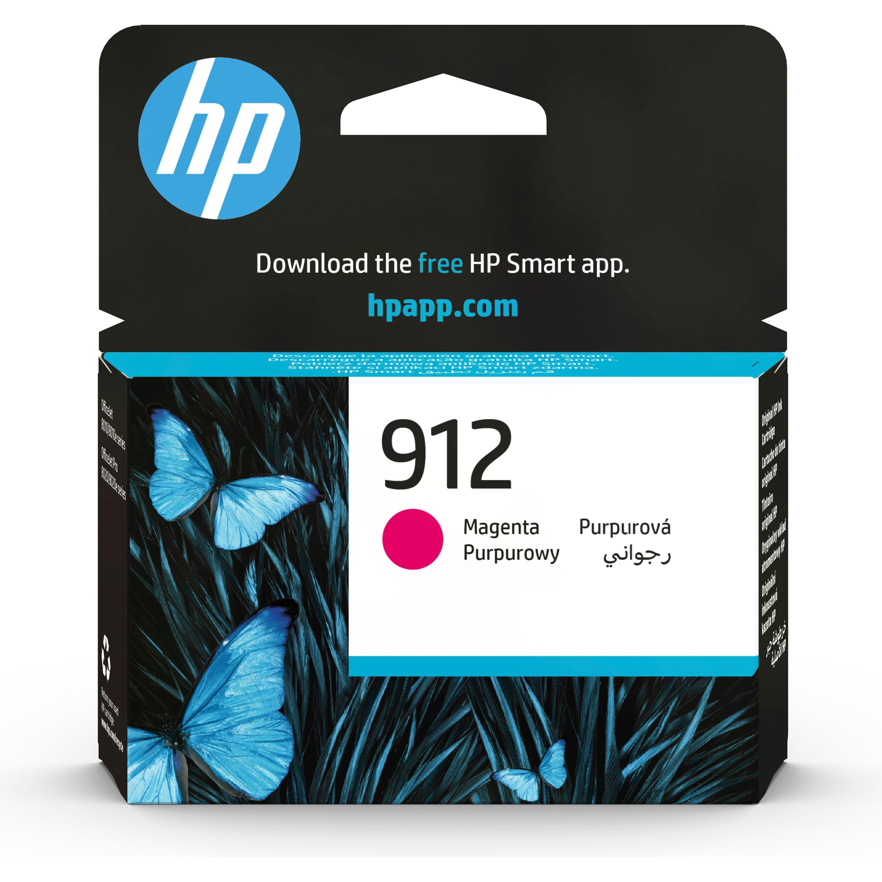 HP, Druckerpatrone, 912 (M)