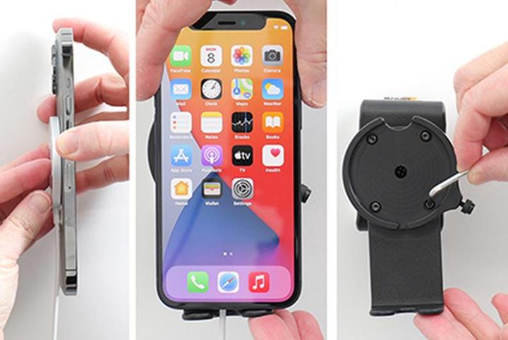 Actual product image Brodit MagSafe holder with ball joint