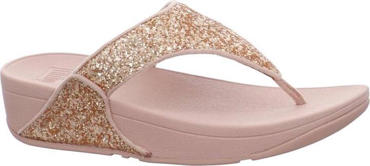 Actual product image Fitflop Lulu Glitter Toe Thongs (41)
