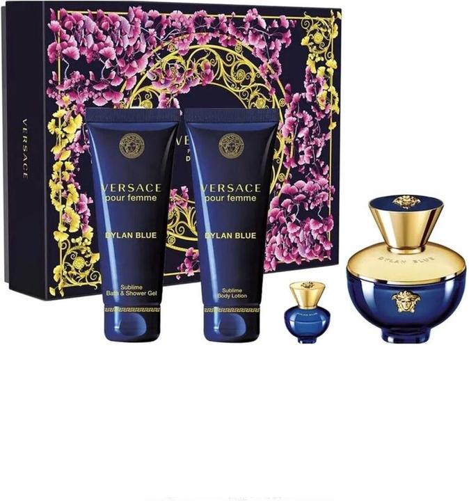 Actual product image Versace Dylan Blue Femme Christmas 2023 Eau de Parfum 100 / Body Smoother / BL (Eau de parfum, 100 ml)