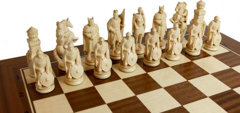 Image du produit Holzecke Jeu d'échecs de luxe en bois "Chevalier