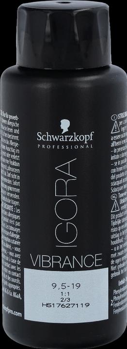 Image du produit Schwarzkopf Professional Teinture pour cheveux IGORA Vibrance NOUVEAU (9,5-19 Violet Cendré Toner)