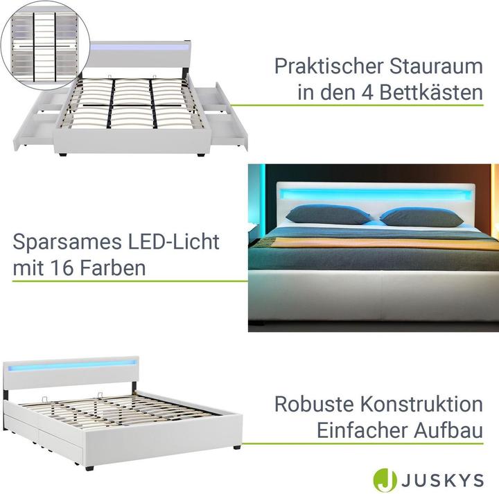 Produktbild Juskys Lyon (180 x 200 cm)