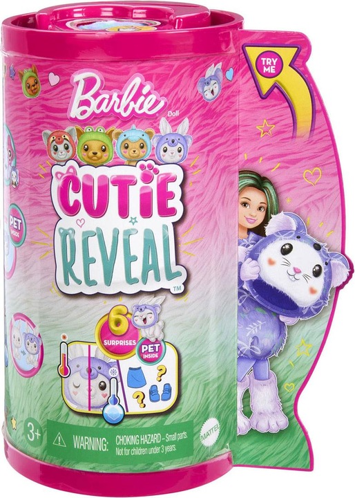 Productafbeelding Barbie Cutie Onthulling Chelsea Kostuum Cuties Serie - Konijntje in Koala