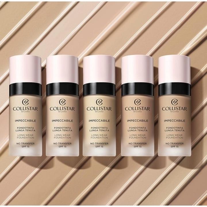 Actual product image Collistar Impeccabile Long Wear Foundation Spf 15 1r - Pink Ivory 30ml (1R)