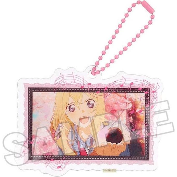 Thumbnail - Good Smile Company, Schlüsselanhänger, Your Lie in April Acrylic Schlüsselanhänger Anime Scene A 8 cm