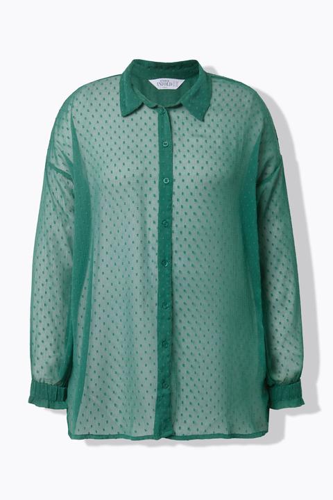 Produktbild Studio Untold Bluse, oversized, Chiffon mit Struktur, Langarm (58)