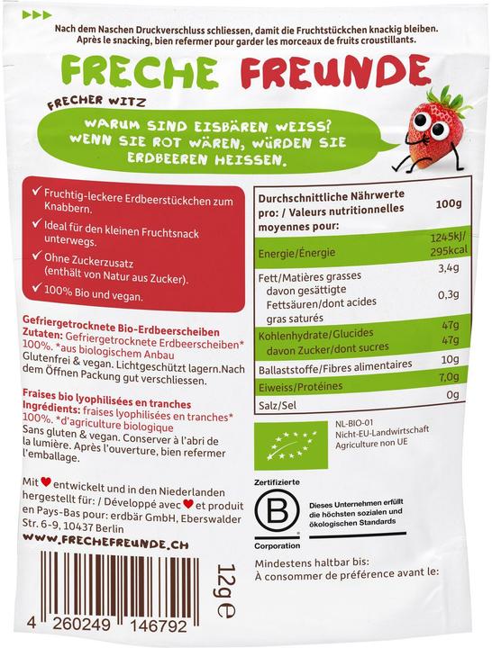 Immagine prodotto Freche Freunde Fragola (12 g)