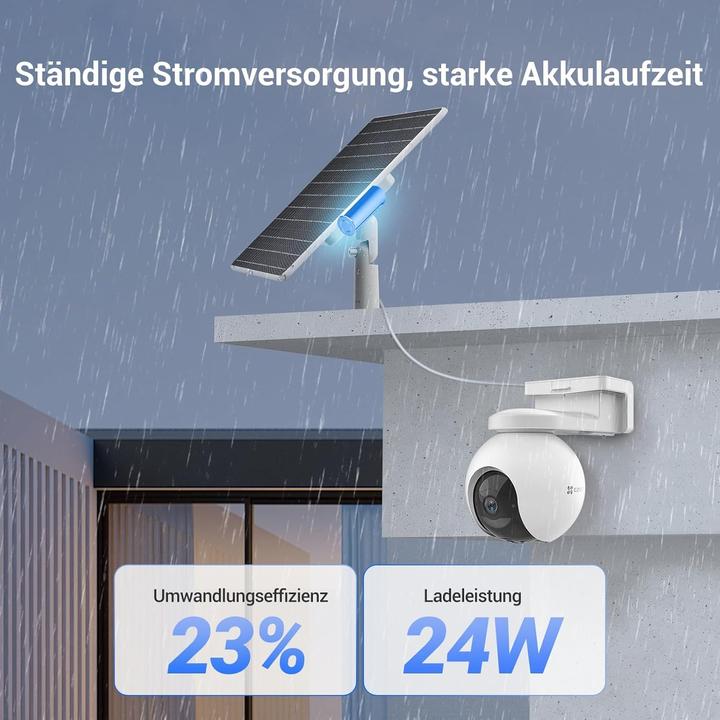 Image du produit EZVIZ Panneau solaire de batterie 24W (24 W, 2.10 kg)