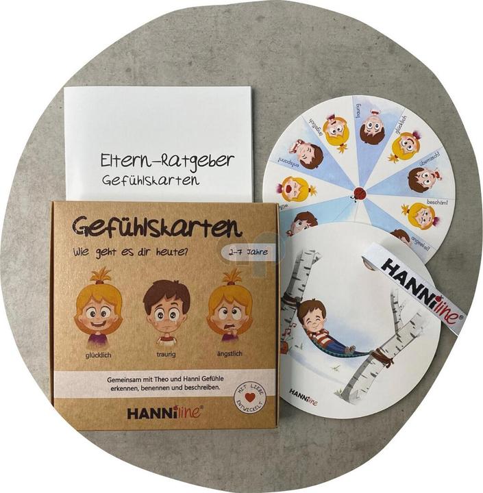 Produktbild Hanniline Gefühlskarten für Kinder (Deutsch)