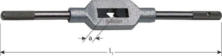 Produktbild Rotec 380.1010 3801010 Wringmaschine DIN 1814 Nr. 1 (M1-M10)