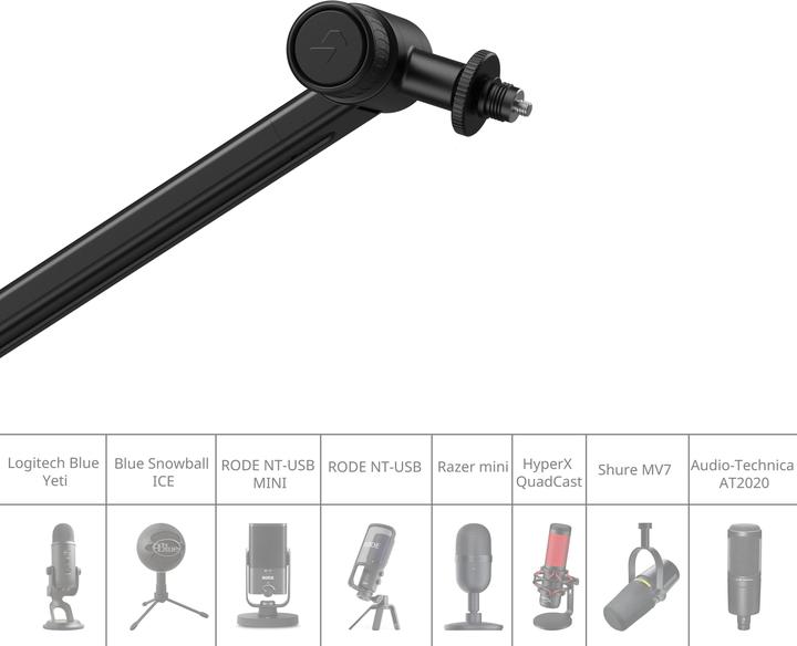 Actual product image SmallRig Microphone Boom Arm Desk Mount 4303