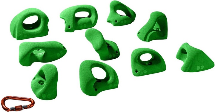 Produktbild Entre Prises Klettergriffe Essential Jugs XL ehemals Grab It II (Fluo grün)