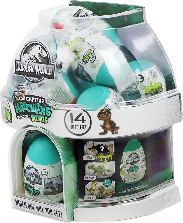 Immagine prodotto Magni Uova Jurassic World Hatchlings Edition con baby dinosauro costruibile