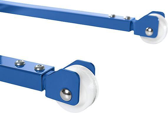 Image du produit kaiserkraft Élévateur mobile, avec fourches fermées réglables, avec galets.