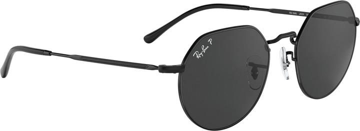 Actual product image Ray Ban Jack Polarised Sunglasses - Black