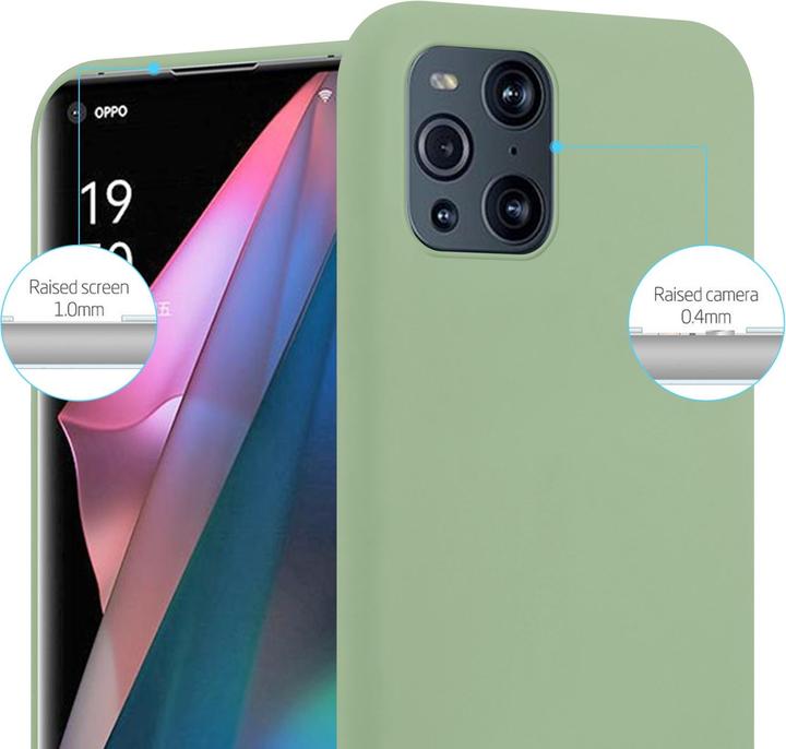 Actual product image Cadorabo TPU Candy shell (Oppo Find X3 Pro)
