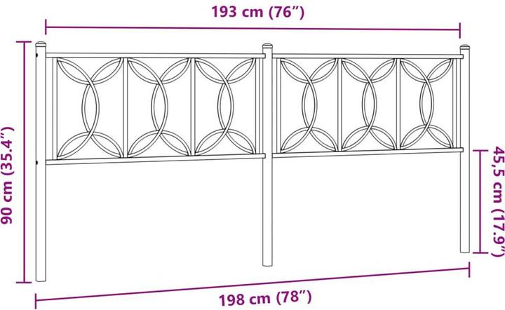 Immagine prodotto vidaXL La§In (198 x 3 x 90 cm)