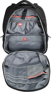 Actual product image Bestlife Backpack na Notebook 17", Assailant, black nylon