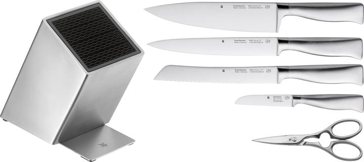 Produktbild WMF Grand Gourmet Messerblock mit Messerset 6teilig, Made in Germany