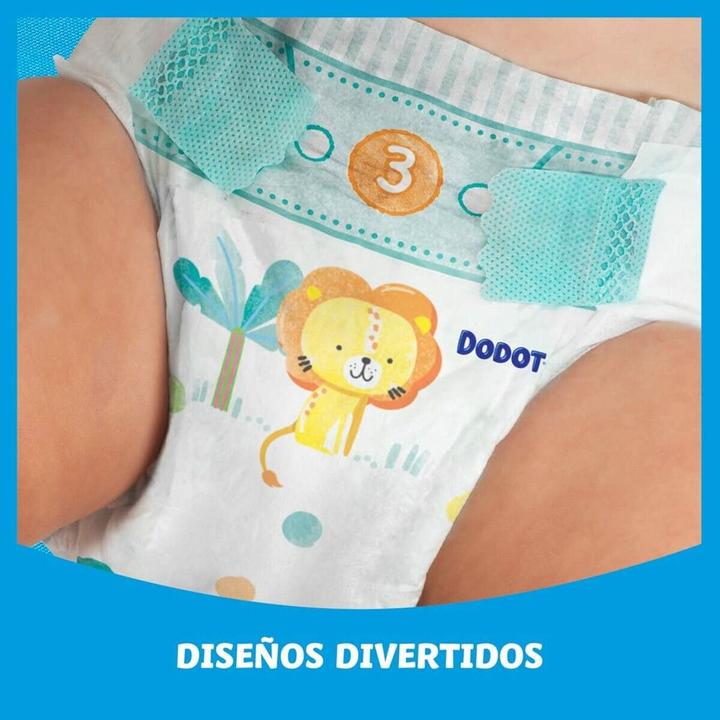 Actual product image Dodot Baby Dry Diapers (Size 3+, 66 Piece)
