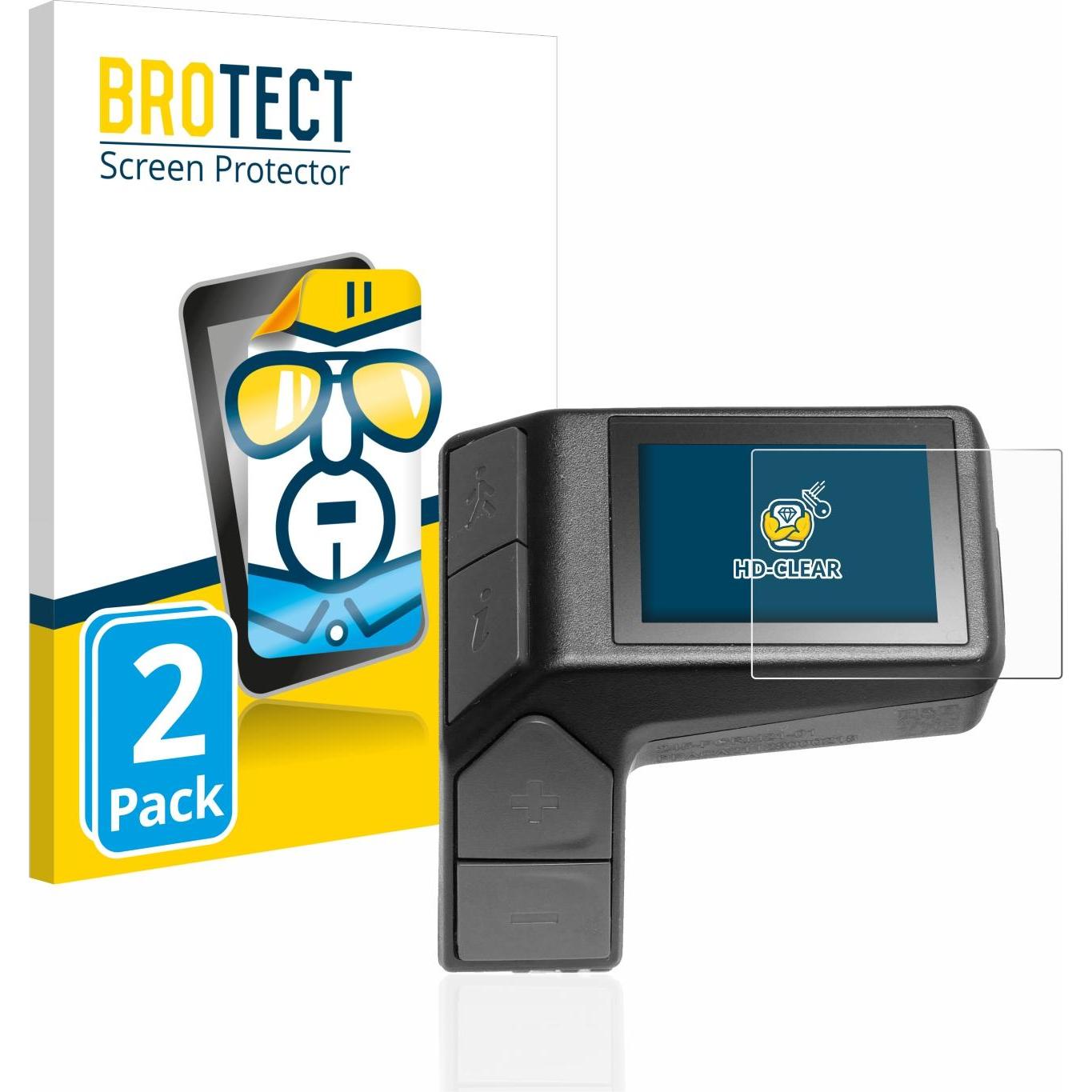 BROTECT, Fahrzeug Navigation Zubehör, Schutzfolie Displayschutz Klar