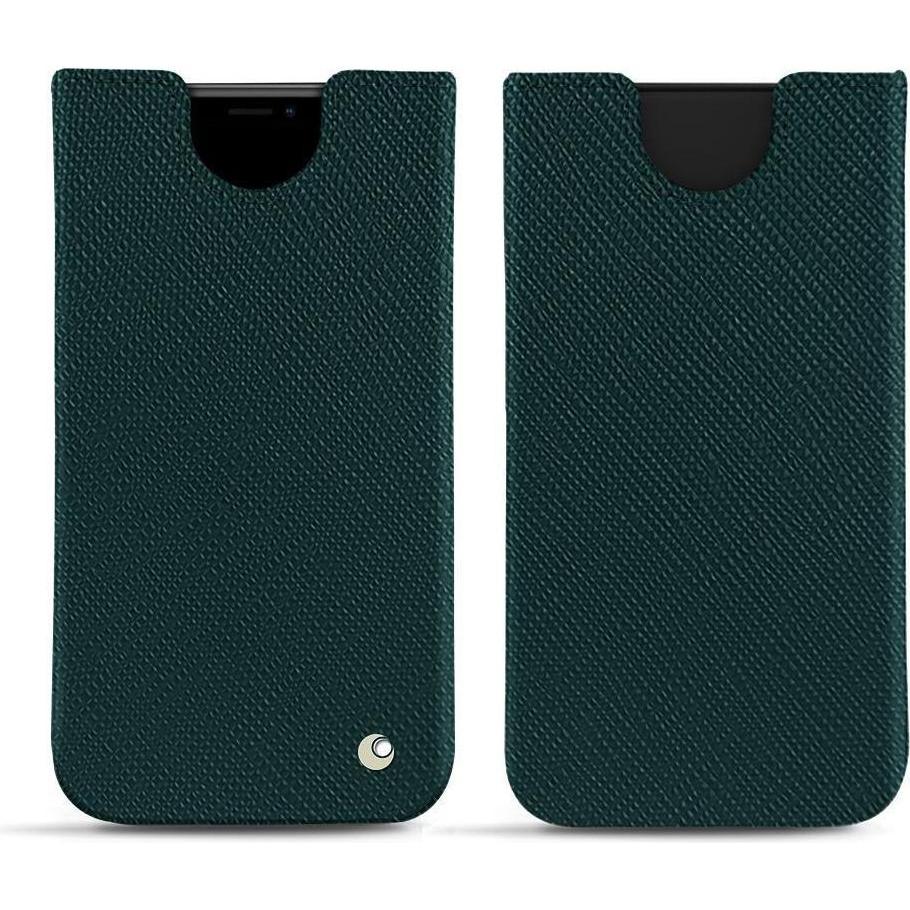 Noreve Lederschutzhülle (Apple iPhone XR), Smartphone Hülle, Grün