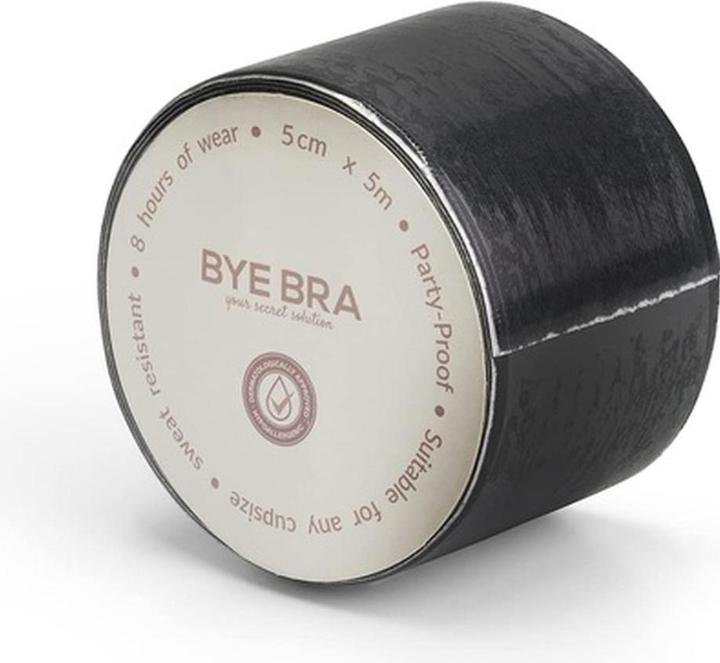 Image du produit Bye Bra Body Tape 5m - Noir (Une unité par pack, Taille unique)