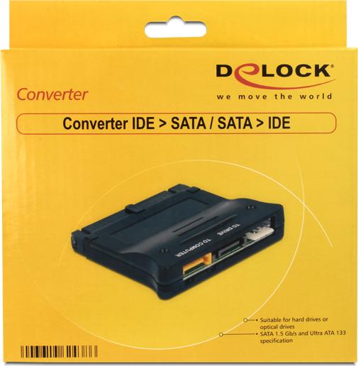 Produktbild Delock Konverter IDE > SATA / SATA > IDE