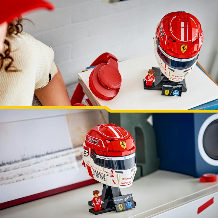 Produktbild LEGO Ferrari HP Charles Leclerc Helm (43014, LEGO Editions)