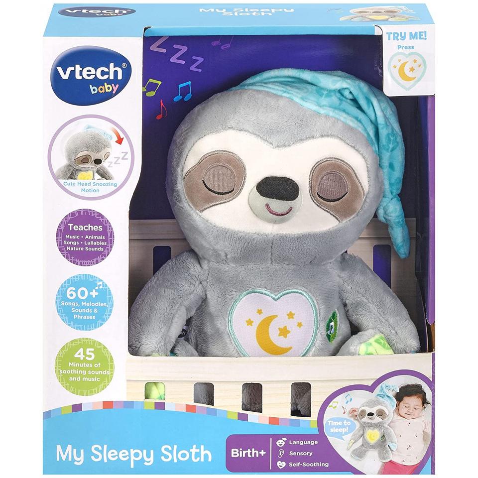 Thumbnail - VTech 548203 Baby Large Baby Soft Plush with 60+ Melodies and Night Light (English Version) 6+ Month