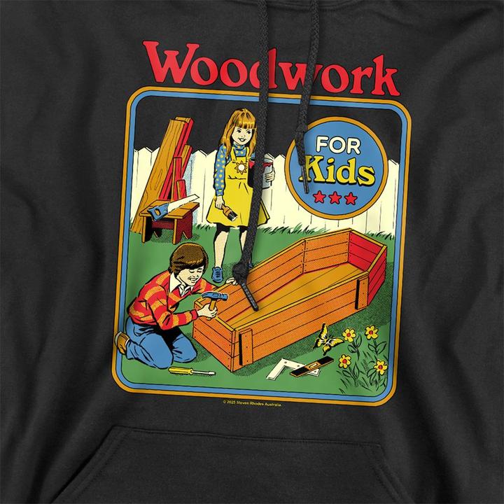 Produktbild Steven Rhodes Woodwork For Kids Kapuzenpullover (M)