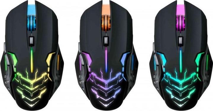 Produktbild Defender MYSZ GAMINGOWA KATANA GM-511 RF 3200DPI 7P CZARNA 52511 (Kabellos)