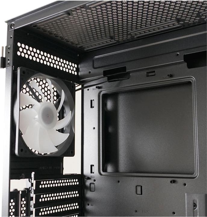 Actual product image Powercolor LC-Power Gaming 804B Obsession X RGB black retail case (ATX, mATX, Mini-ITX)